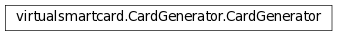 Inheritance diagram of virtualsmartcard.CardGenerator